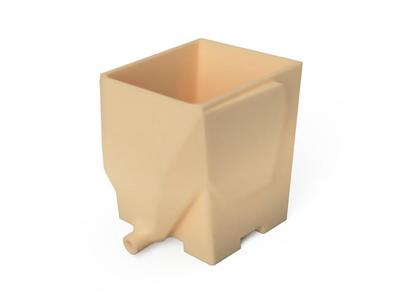 Elephant toothbrush drain cup (Version)