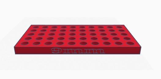 Reloading tray/ Ladebrett 9mm
