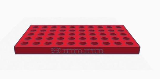 Reloading tray/ Ladebrett 9mm