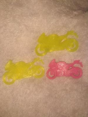 Sports bike keyring 