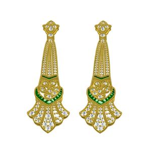 Antique Art Deco Earring