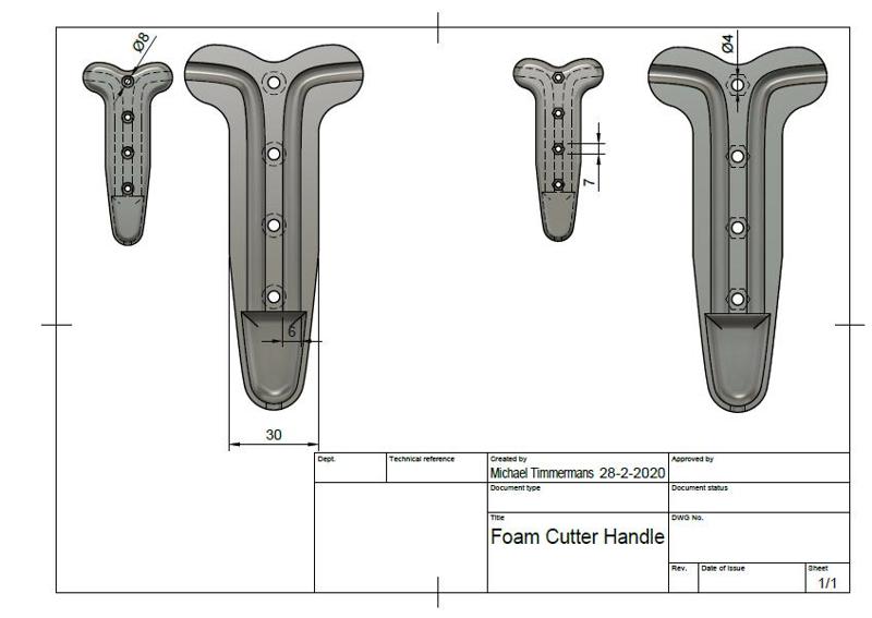 Hand Held Foam Cutter