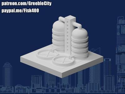 GreebleCity Industry: Water treatment plant