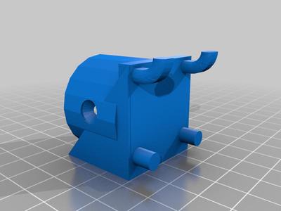 PVC holder for Pegboard