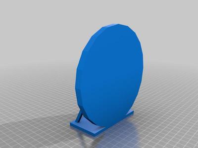 6"round shelf