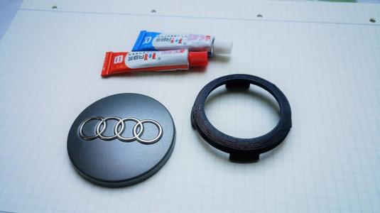 Audi A2 1.2TDI - Wheel Hub Cap Adapter