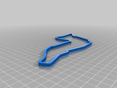 Imola, Lime Rock, and Okayama 1:10,000 scale race tracks