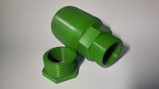 1"-3/4" , 1' - 50cm garden pump piece