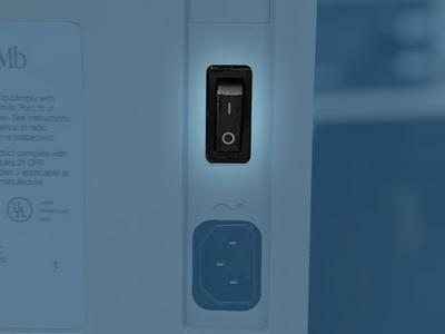 Macintosh Plus Power Switch Adapter
