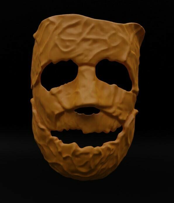 Michael Myers 2007 Rob Zombie Escape Asylum Pumpkin Mask