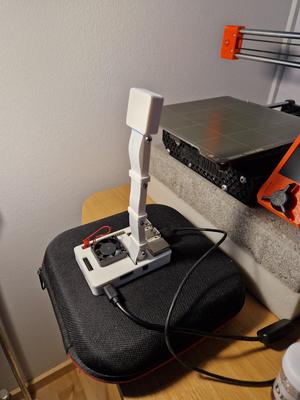 RPi 3B TOP with fan place