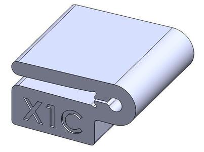 Bambu X1C Cover Lift Clips