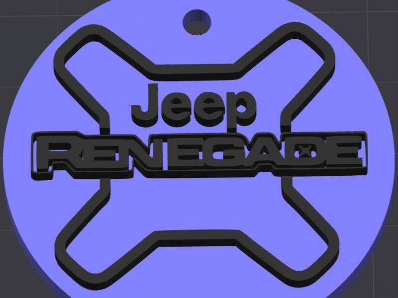 Jeep Renegade Key Chain
