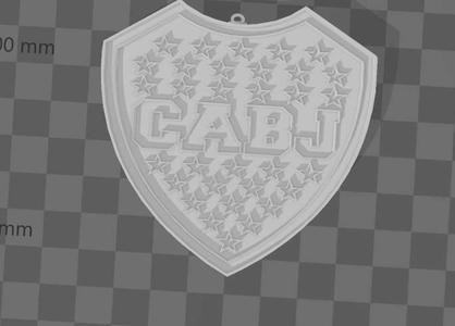 Boca Jrs keychain