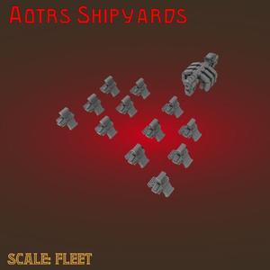 XM001 Gellmar Drone Carrier and Haoph AstroFighter
