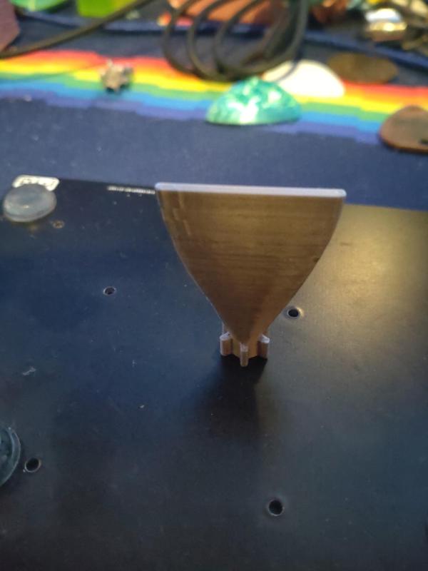 Headless guitar tuning peg