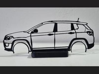 wall art 2D Jeep Compass