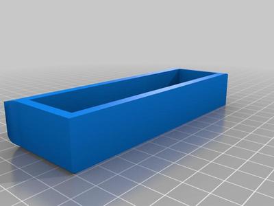 IKEA Bekant beam cable tray