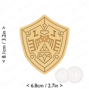Hero's Shield  Cookie Cutter - Majora's Mask
