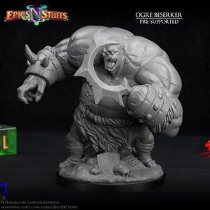 Ogre Berserker Miniature