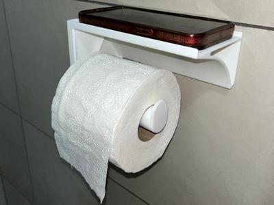 Toilet Paper Holder+ DEPOSIT PHONE PLACE Iphone 13