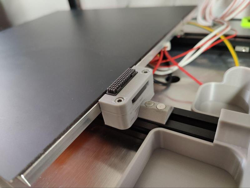 Voron 2.4 Purge Bucket Silicon Brush Wiper