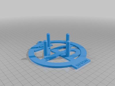 5" 8 Hole Sanding Disc Holders and Install Tool