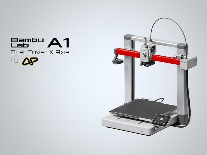 Dust Cover X Axis BambuLab A1