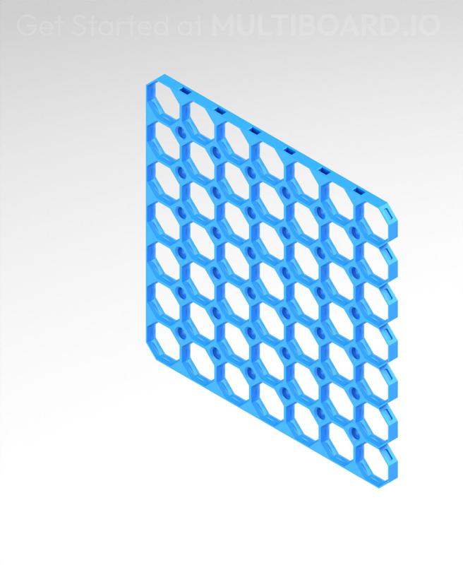 7x7 Left Strip - Multiboard Border Tile