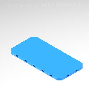 6x3 - Plain Plate