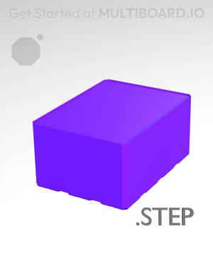 3x4x2 - Multibin Insert - STEP Remixing File