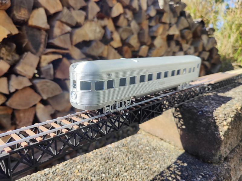 Streamline Observation Car for Dragon Railway