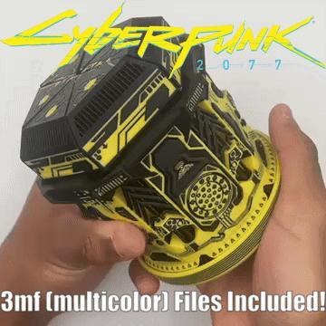 Mechanical Box Container Cyberpunk 2077 / Print in place