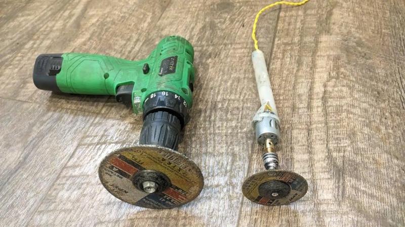 Drill Dremel attachment grinder cutting disc adapter