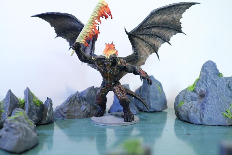 Lord of the Rings Balrog Model for Tabletop