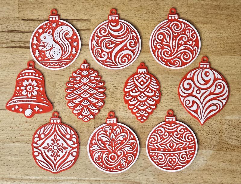 Christmas Balls Set 01 for tree decoration