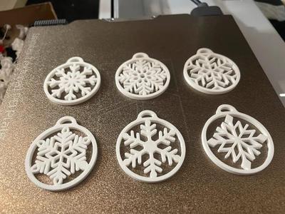 Christmas Ornament Snowflake