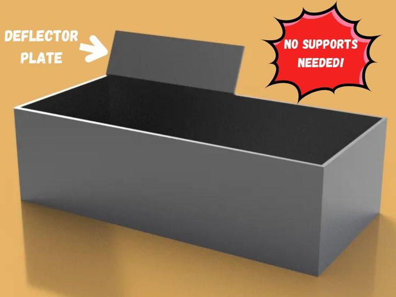 Ultimate Kobra 3 Poop Chute Bin