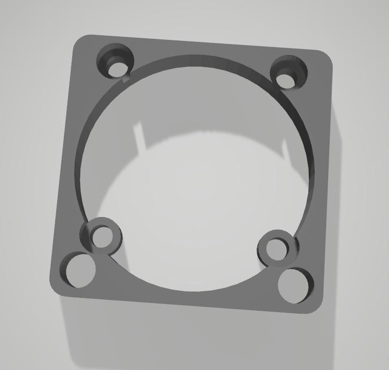 2510 to 3010 fan adapter, Ender 3 V3 KE