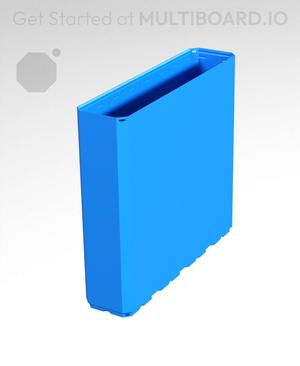 1x4x3.5 - Simple Walls - Multibin Shell