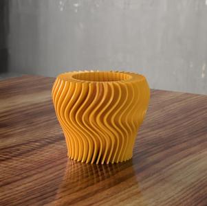 Ribbed Planter (spiral vase mode)