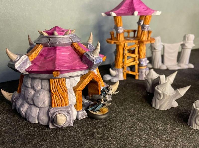 Wargame Fantasy - Orc Hut