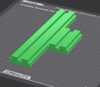 T groove insert for 250x 700mm or 500mm chinese lathe (hafco,cormak,bernardo or most of vario small lathes)