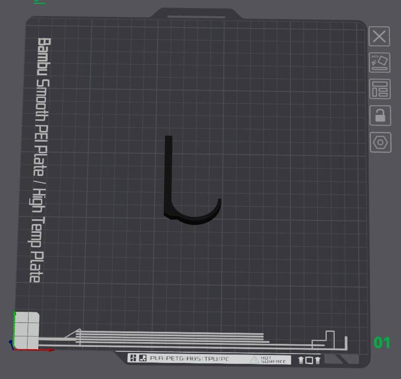 Wall J Hook For hanging items