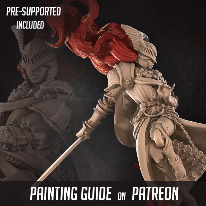 Morgana, the Scarlet Goddess (2 Versions)