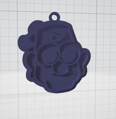 Stan keychain Gravity Falls