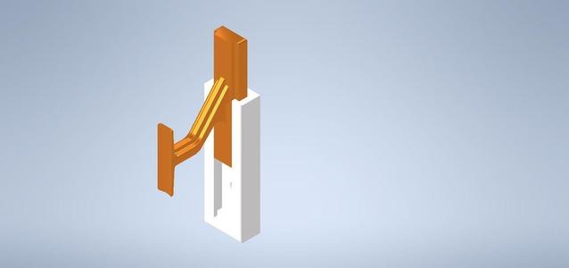 Wall mounted Rod Holder