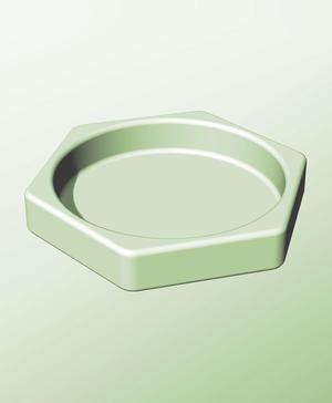 CH128-25 Stacking box bin component for creative 3d printing maker