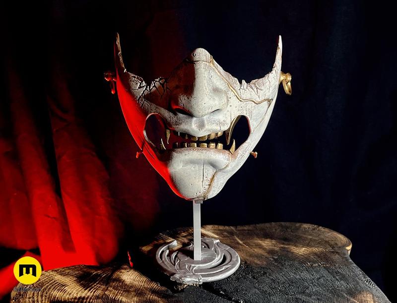 Ghost of Yotei Samurai Mask