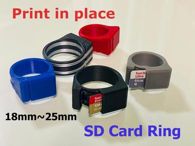 Micro SD Card Ring